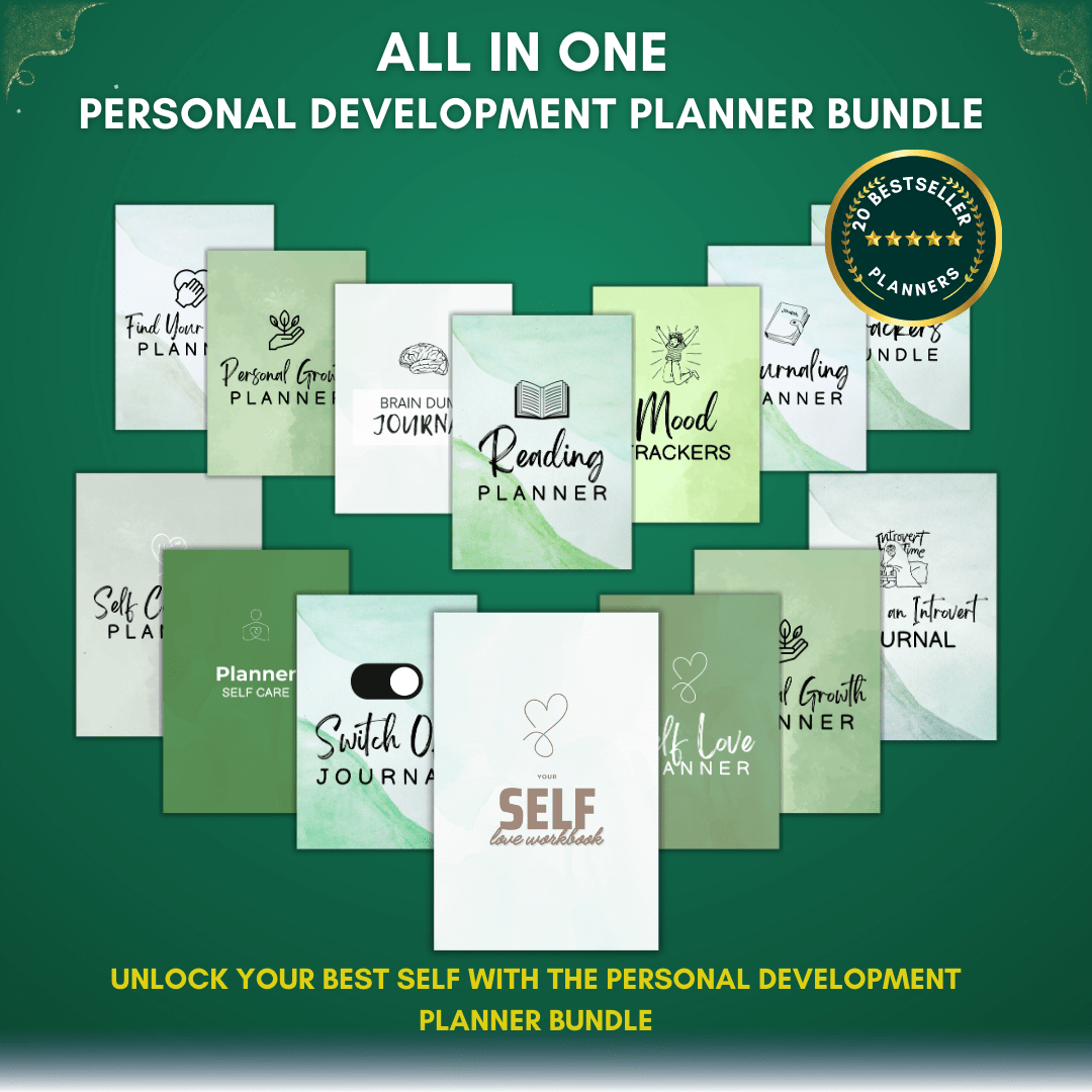 Personal Development Planner Bundle