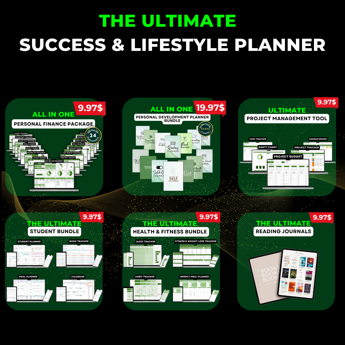 #1 Bundle: All-in-one Personal Finance Package