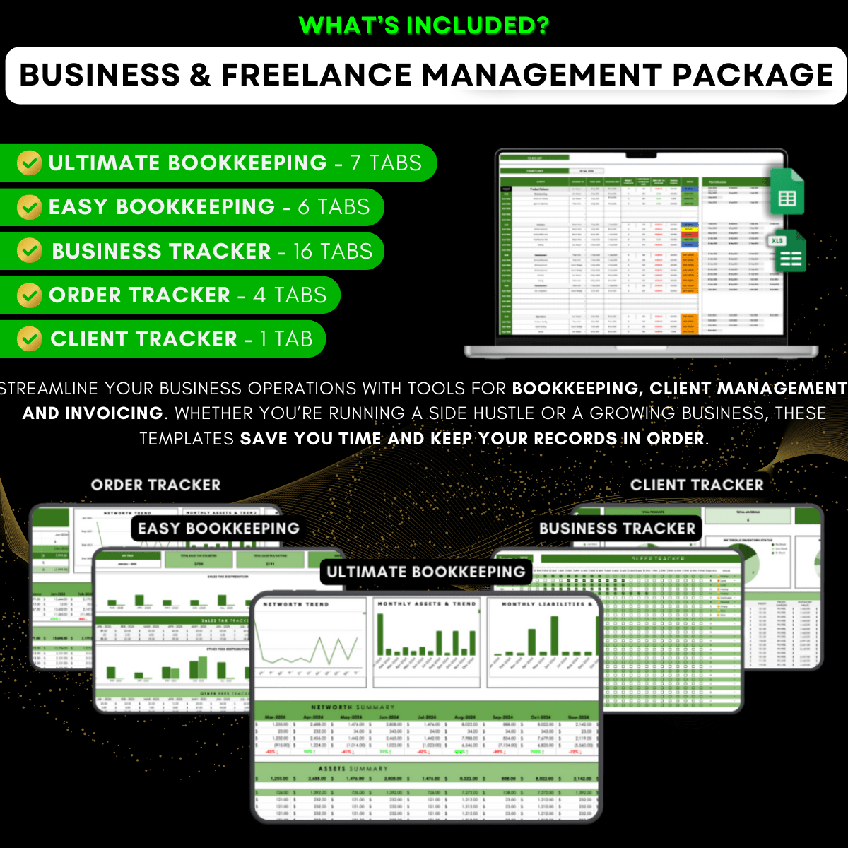 #1 Bundle: All-in-one Personal Finance Package