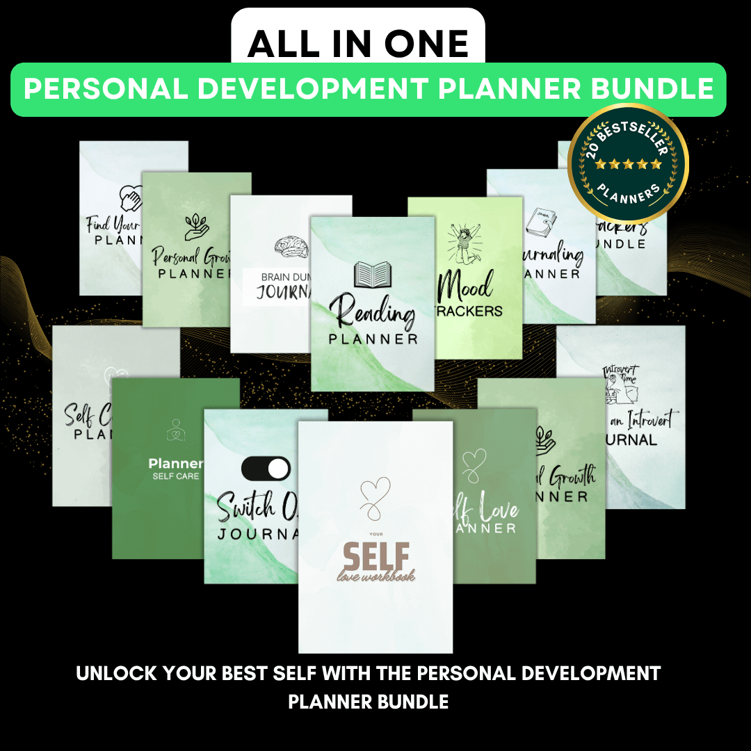 Personal Development Planner Bundle