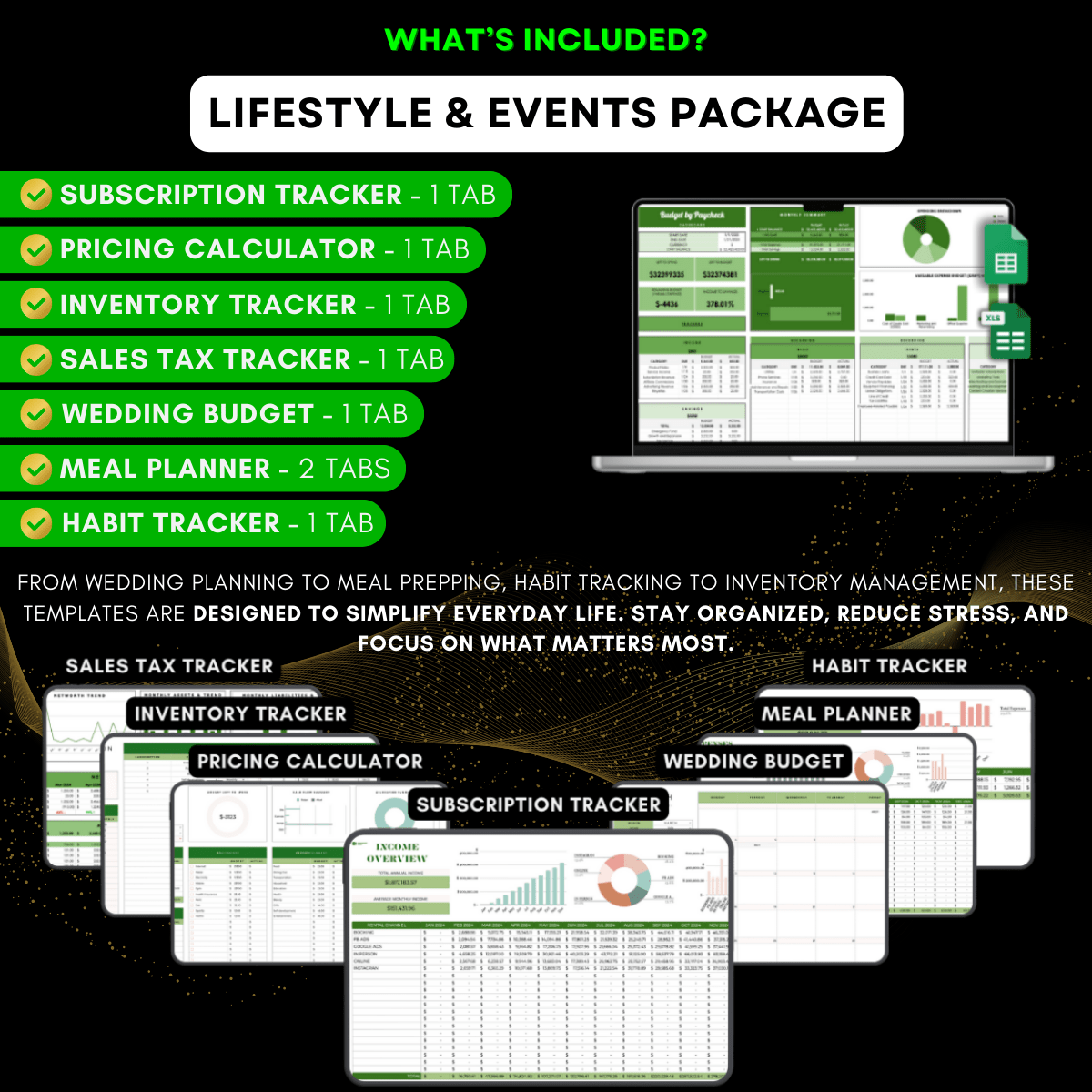 #1 Bundle: All-in-one Personal Finance Package