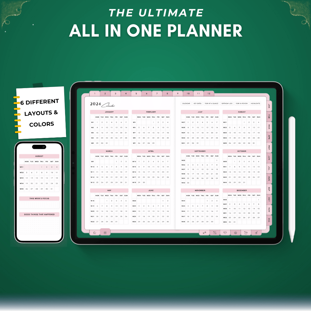 The Ultimate All in One Planner
