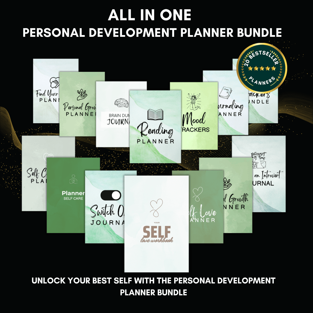 Personal Development Planner Bundle