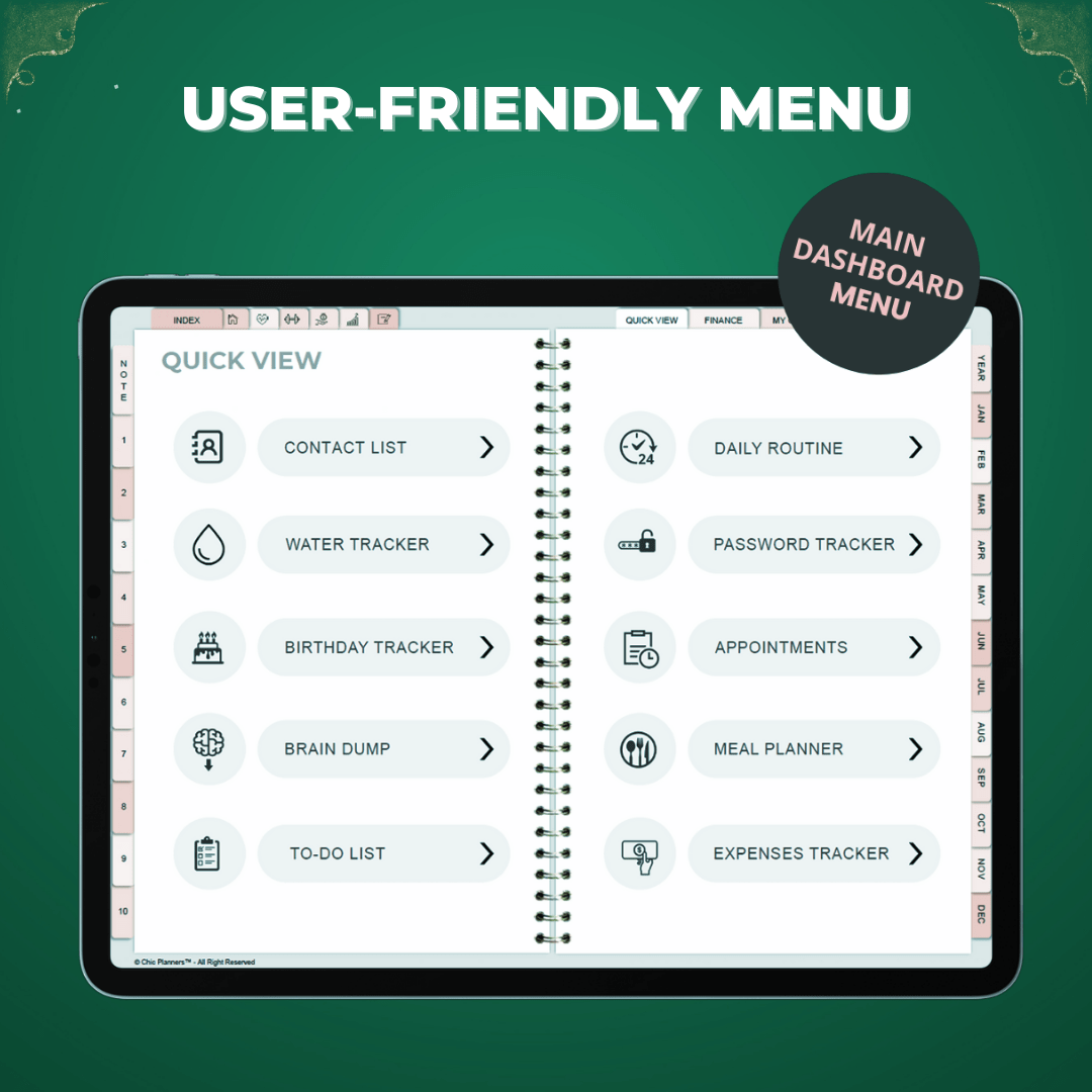 The Ultimate All in One Planner