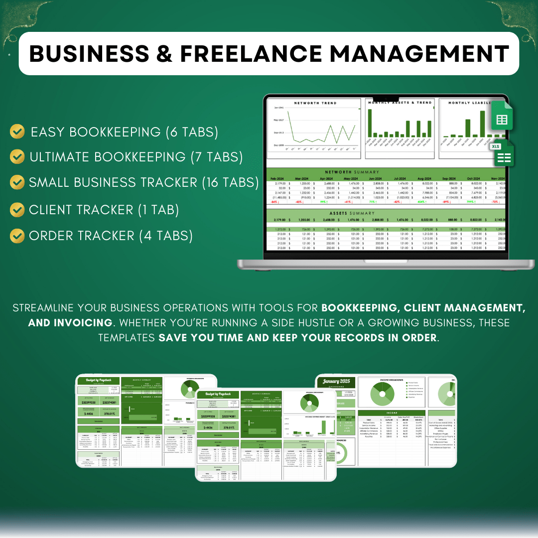 #1 Bundle: All-in-one Personal Finance Package